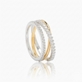 Load image into Gallery viewer, (18K Gold Plated & Silver — Rhodium Plated)