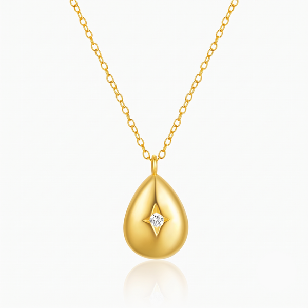 Astra Droplet Pendant Necklace