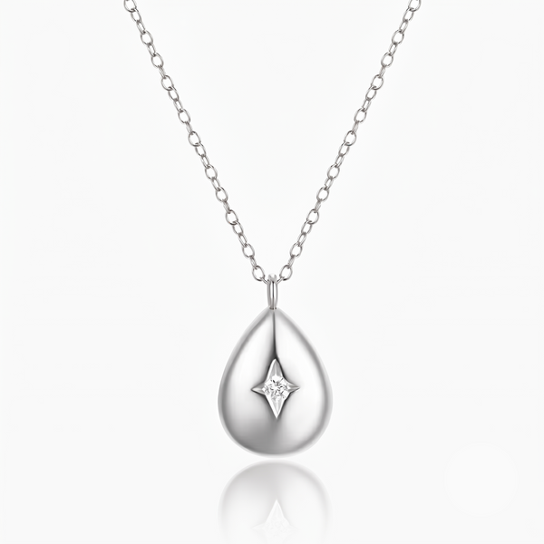 Astra Droplet Pendant Necklace