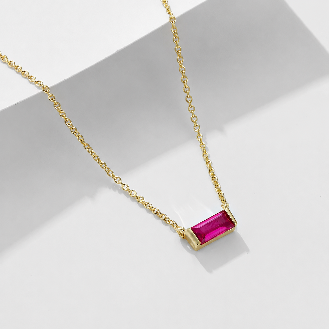 (Rose July — 18K Gold Plated)