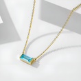 Load image into Gallery viewer, (Cerulean Blue December — 18K Gold Plated)
