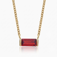 Load image into Gallery viewer, (Garnet Red January — 18K Gold Plated)

