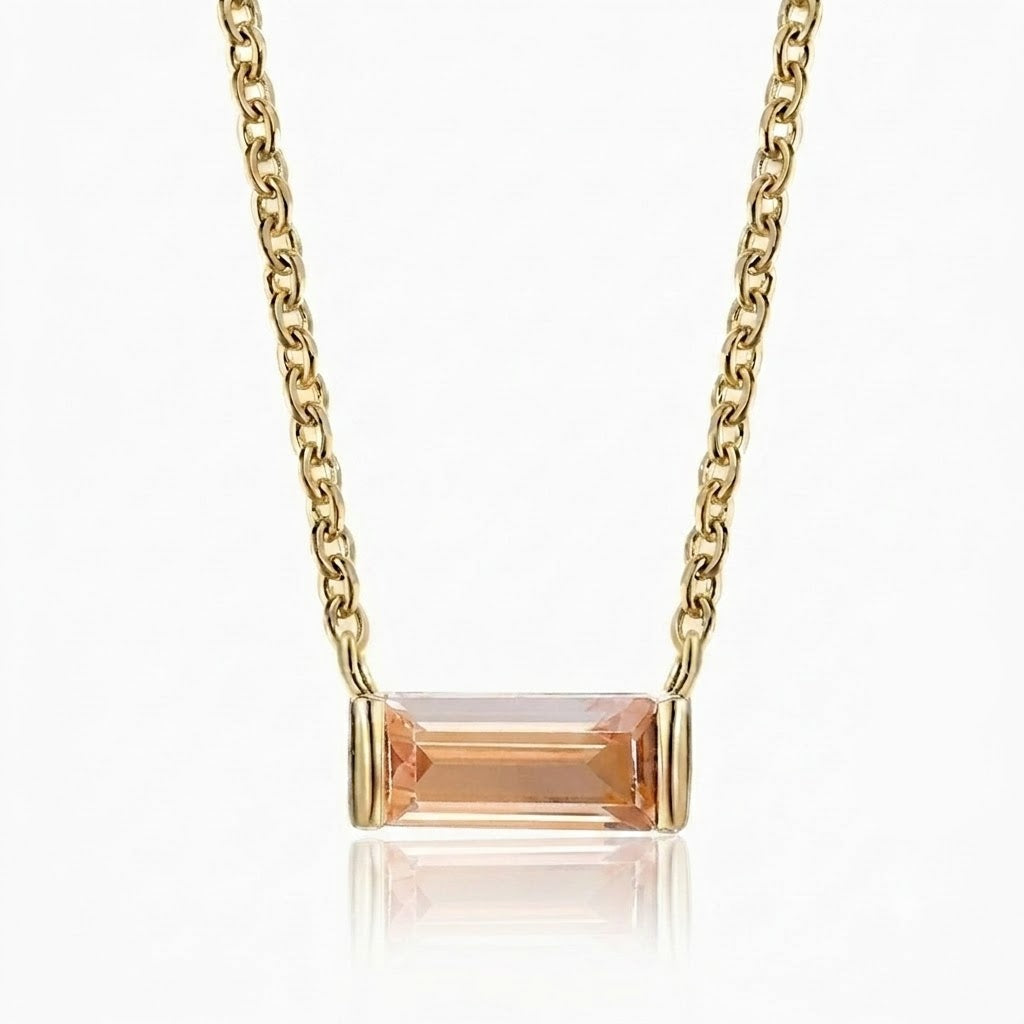 (Golden Peach November — 18K Gold Plated)