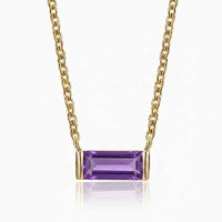 Orchid February — 18K Gold Plated