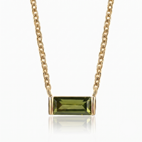 Willow Green August — 18K Gold Plated