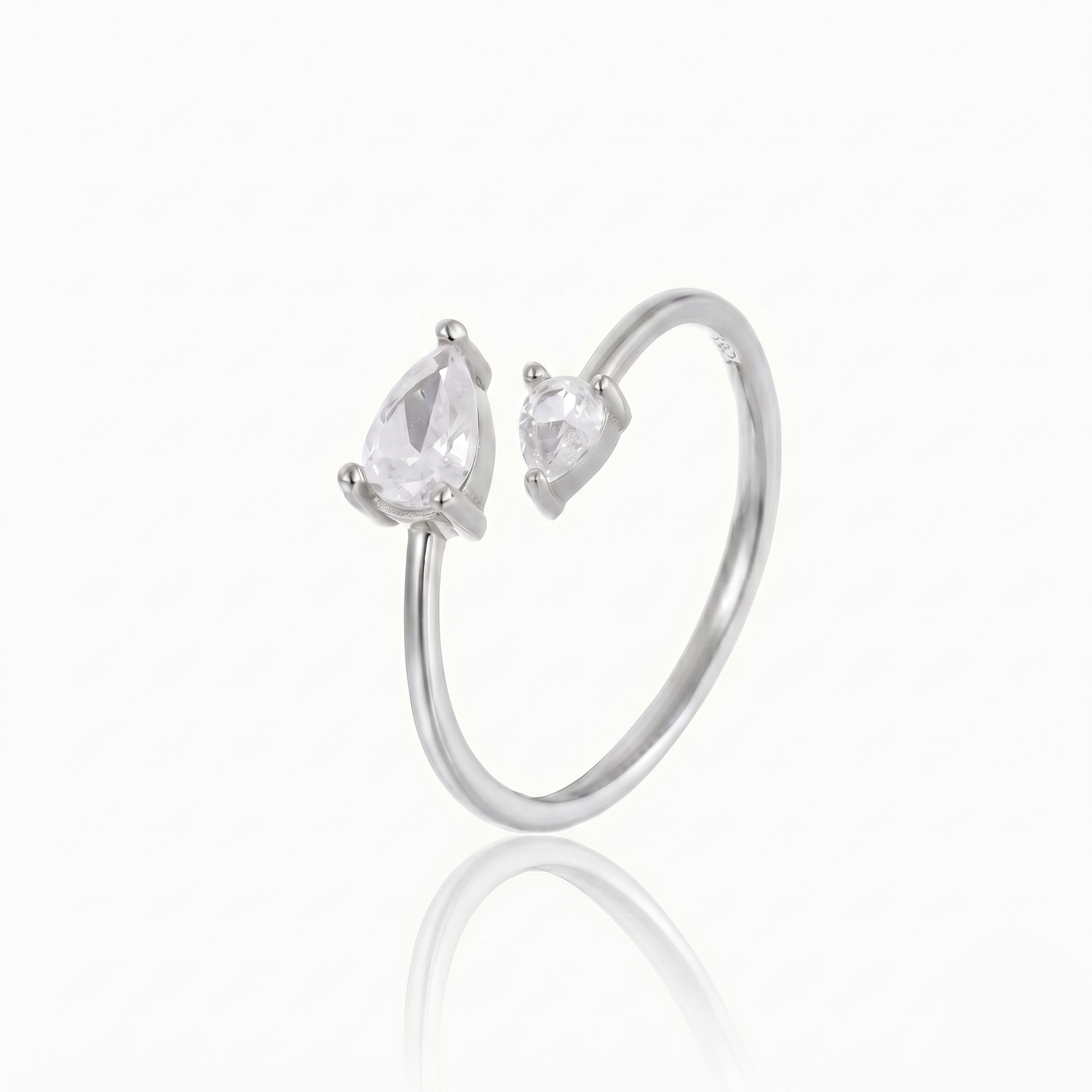(Silver — Rhodium Plated)