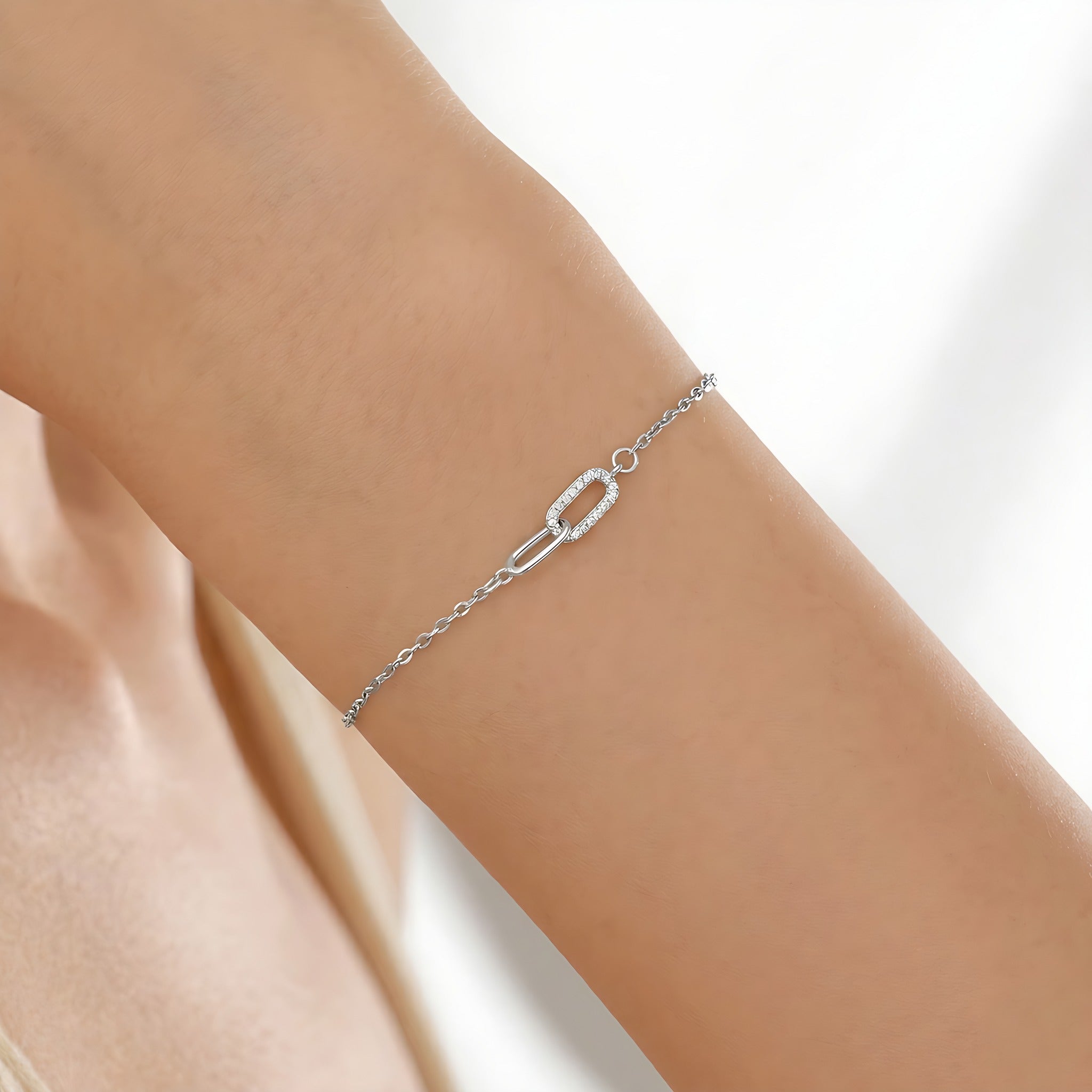 (Silver — Rhodium Plated)