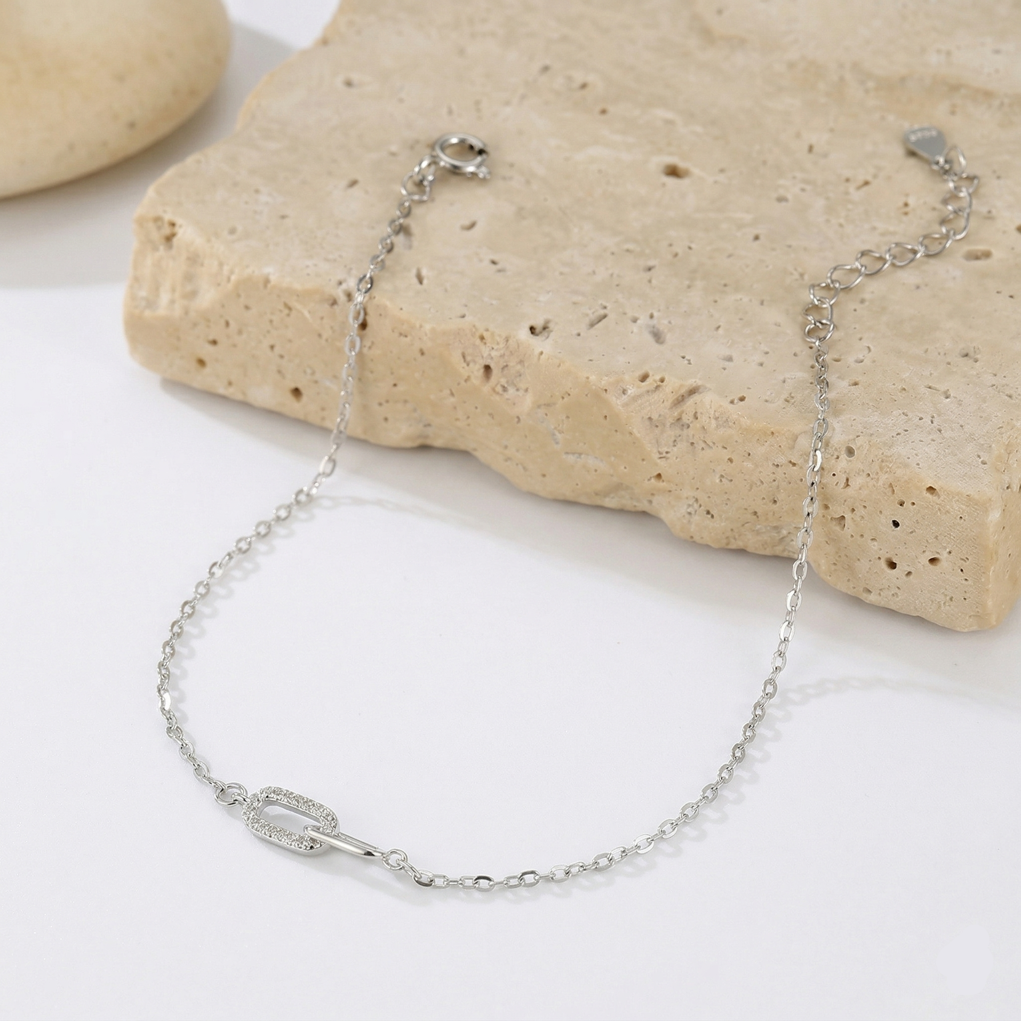 (Silver — Rhodium Plated)