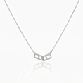 Load image into Gallery viewer, (Silver — Rhodium Plated)

