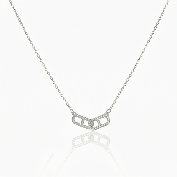 Chain Link Pendant Necklace