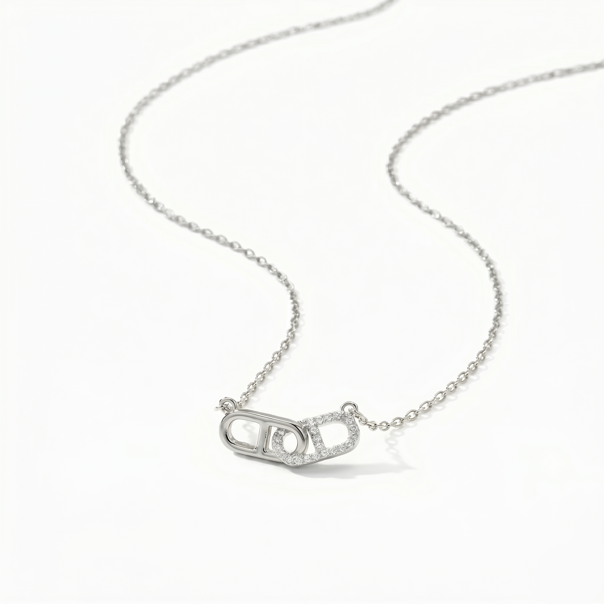 (Silver — Rhodium Plated)