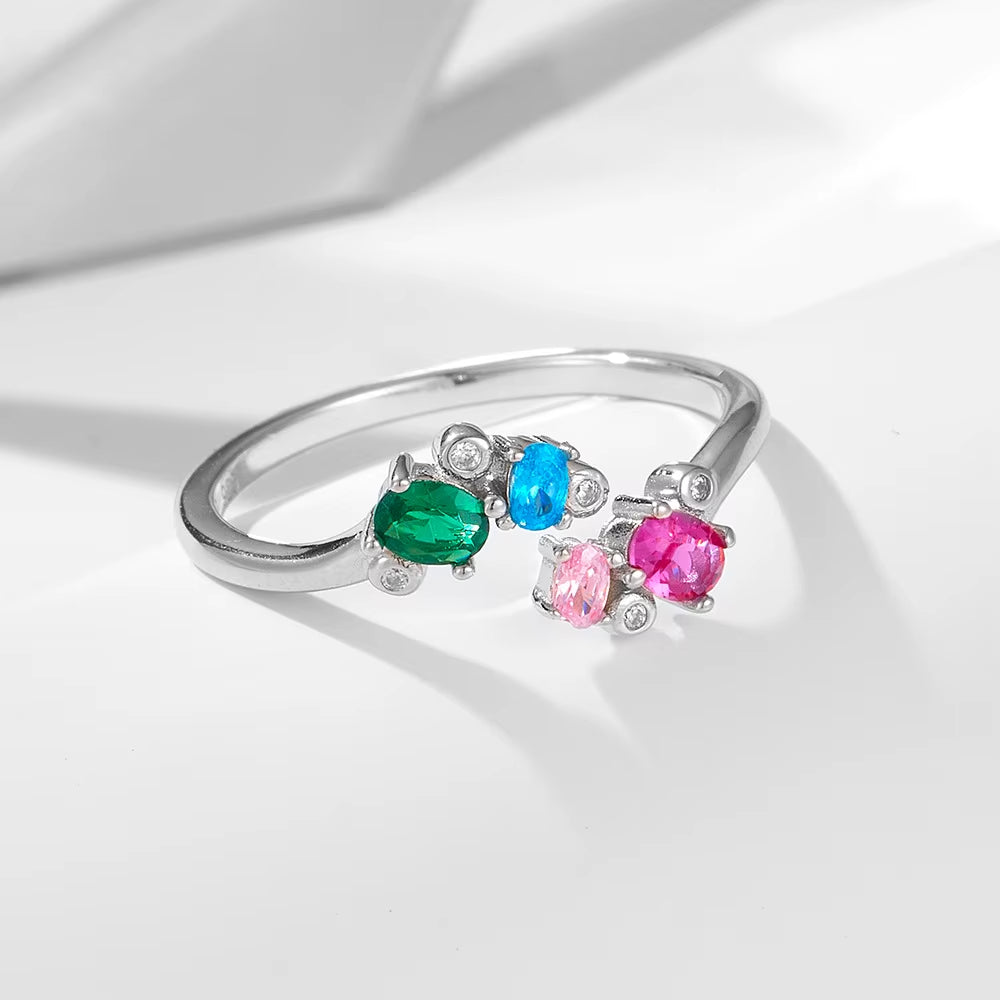 (Silver — Rhodium Plated)