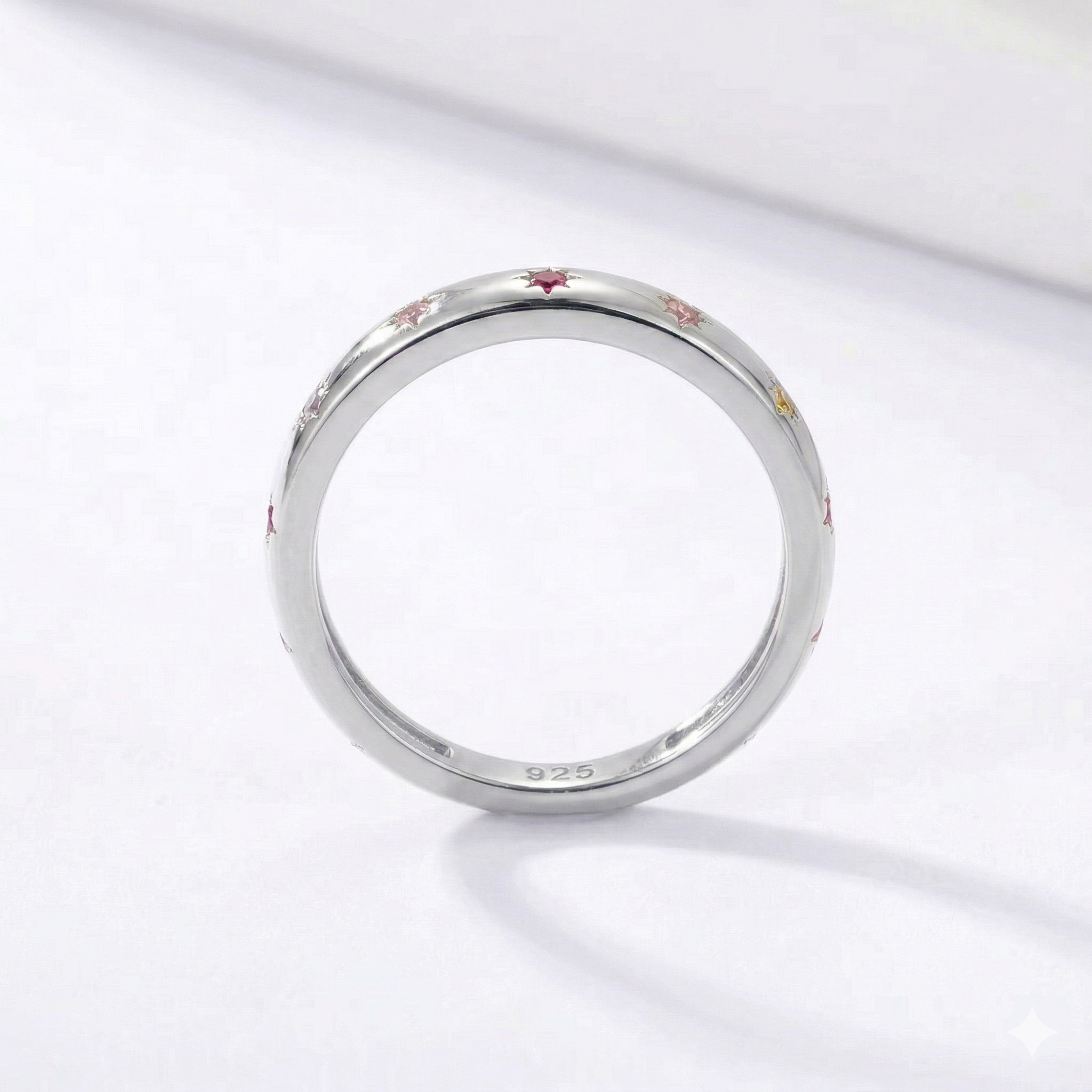 (Silver — Rhodium Plated)