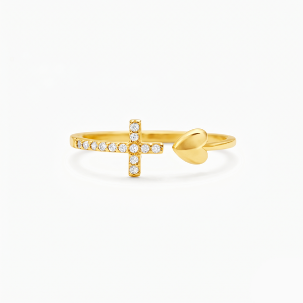 Cross & Amour Wrap Ring