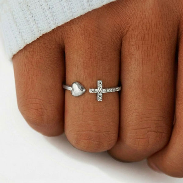 Cross & Amour Wrap Ring