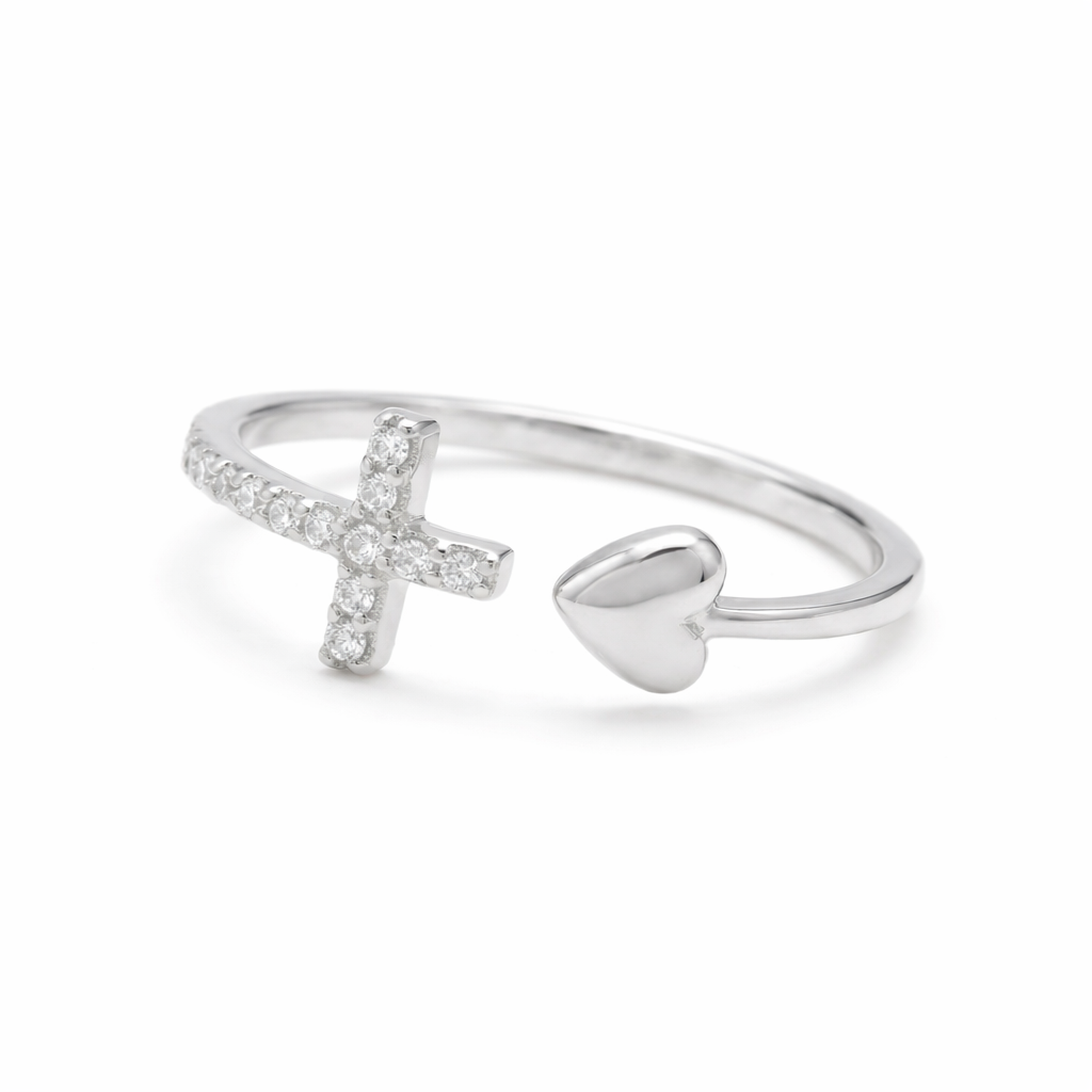 (Silver — Rhodium Plated)