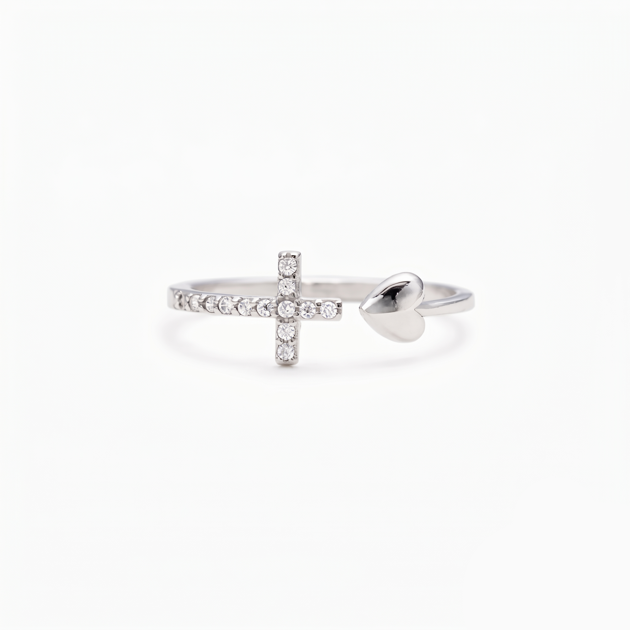 (Silver — Rhodium Plated)