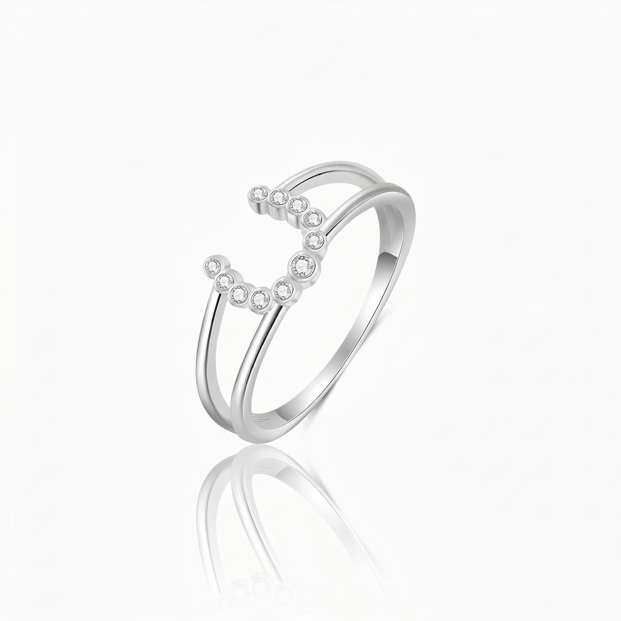 (Silver — Rhodium Plated)