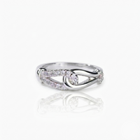 Silver — Rhodium Plated