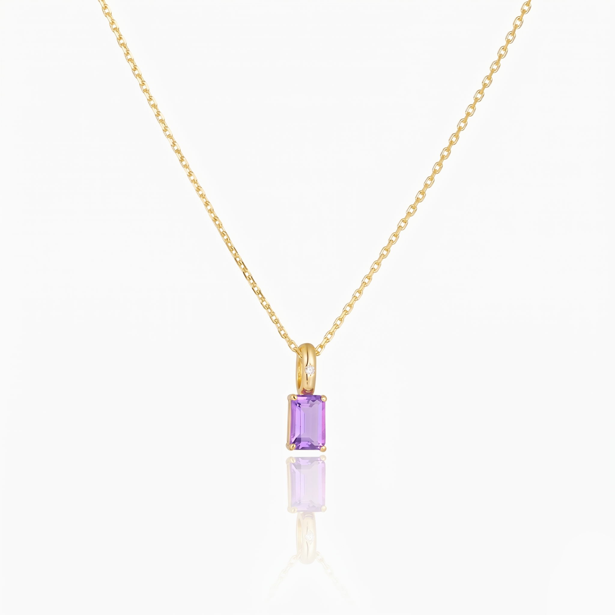 (18K Gold Plated Necklace)