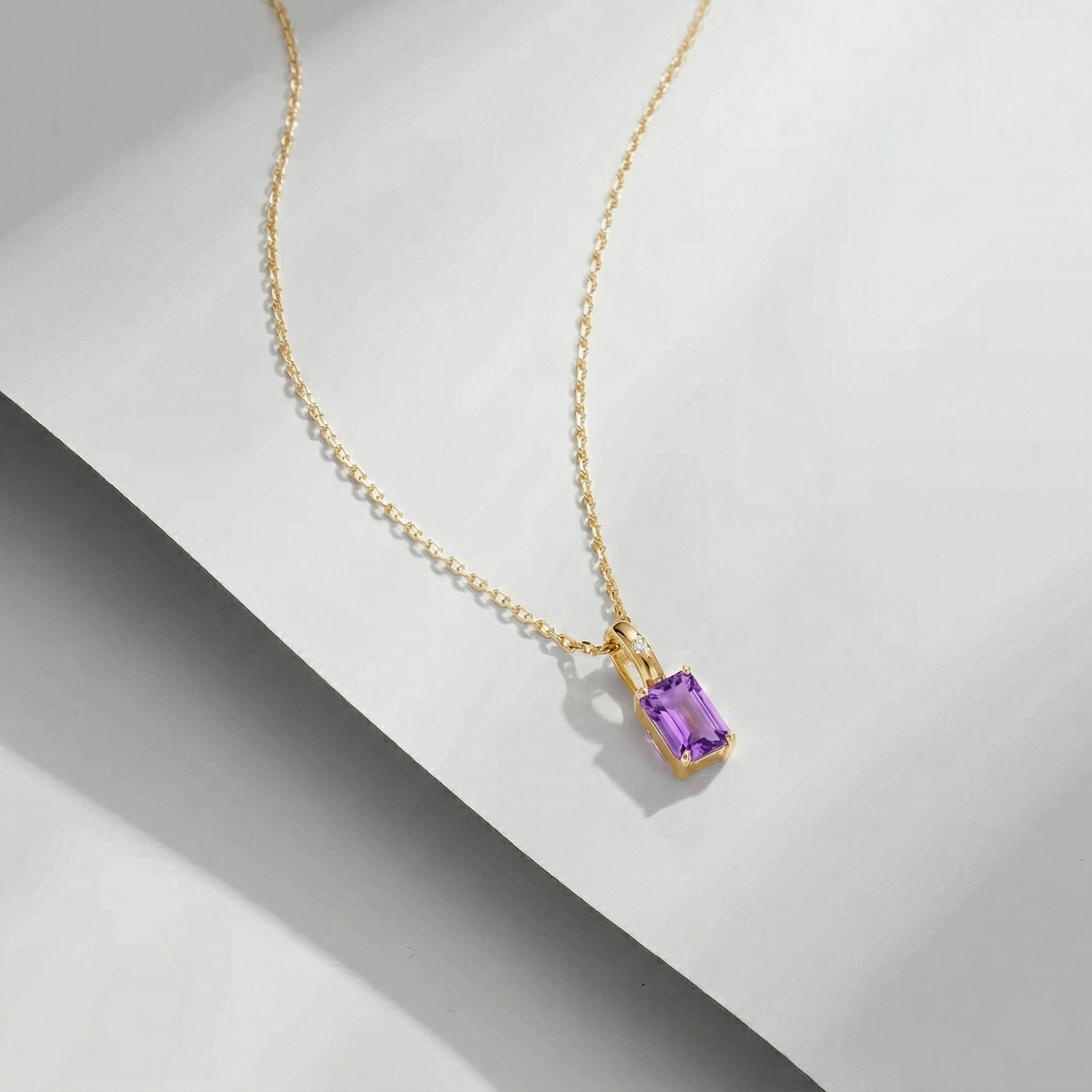 (18K Gold Plated Necklace)
