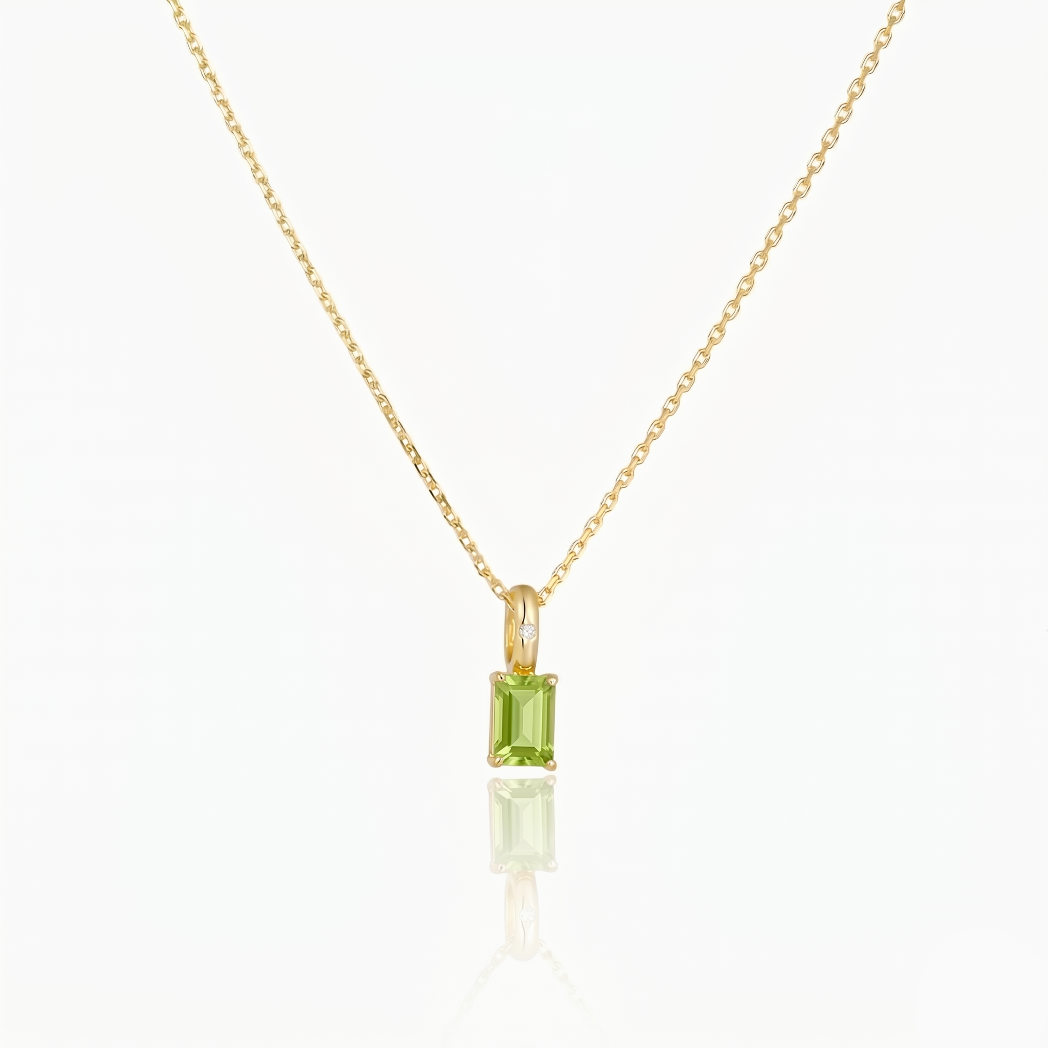 (18K Gold Plated Necklace)