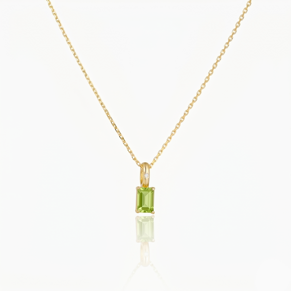Crystal Willow Pendant Necklace