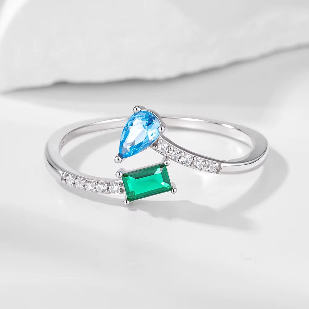 (Silver — Rhodium Plated)