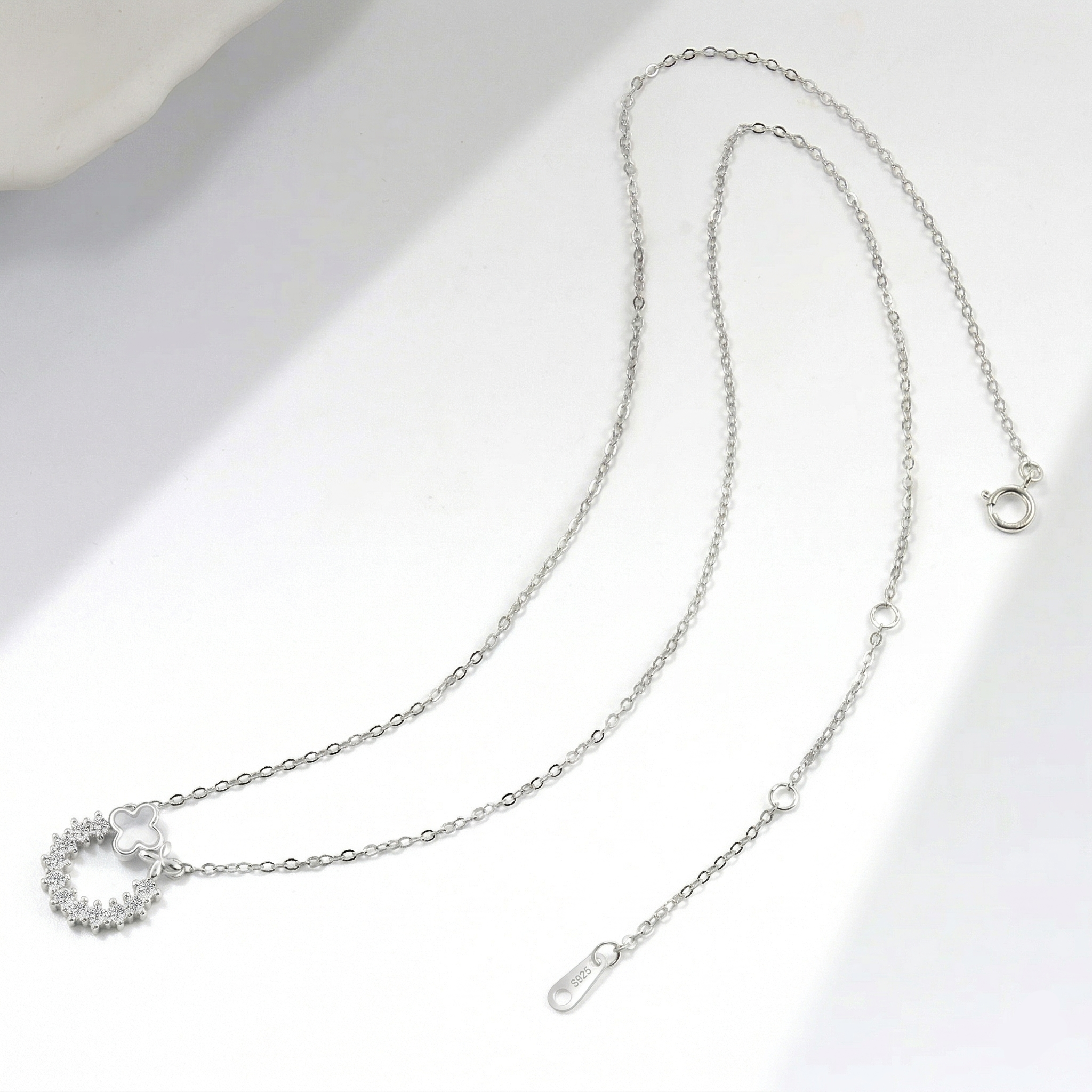 (Silver — Rhodium Plated)