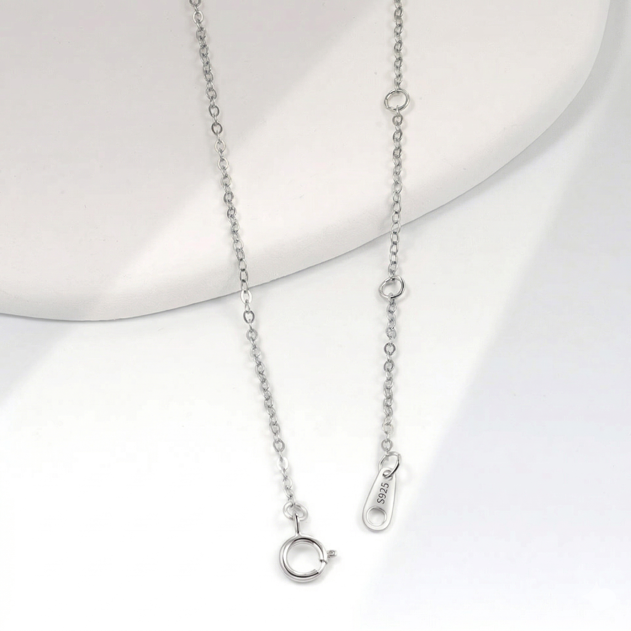 (Silver — Rhodium Plated)