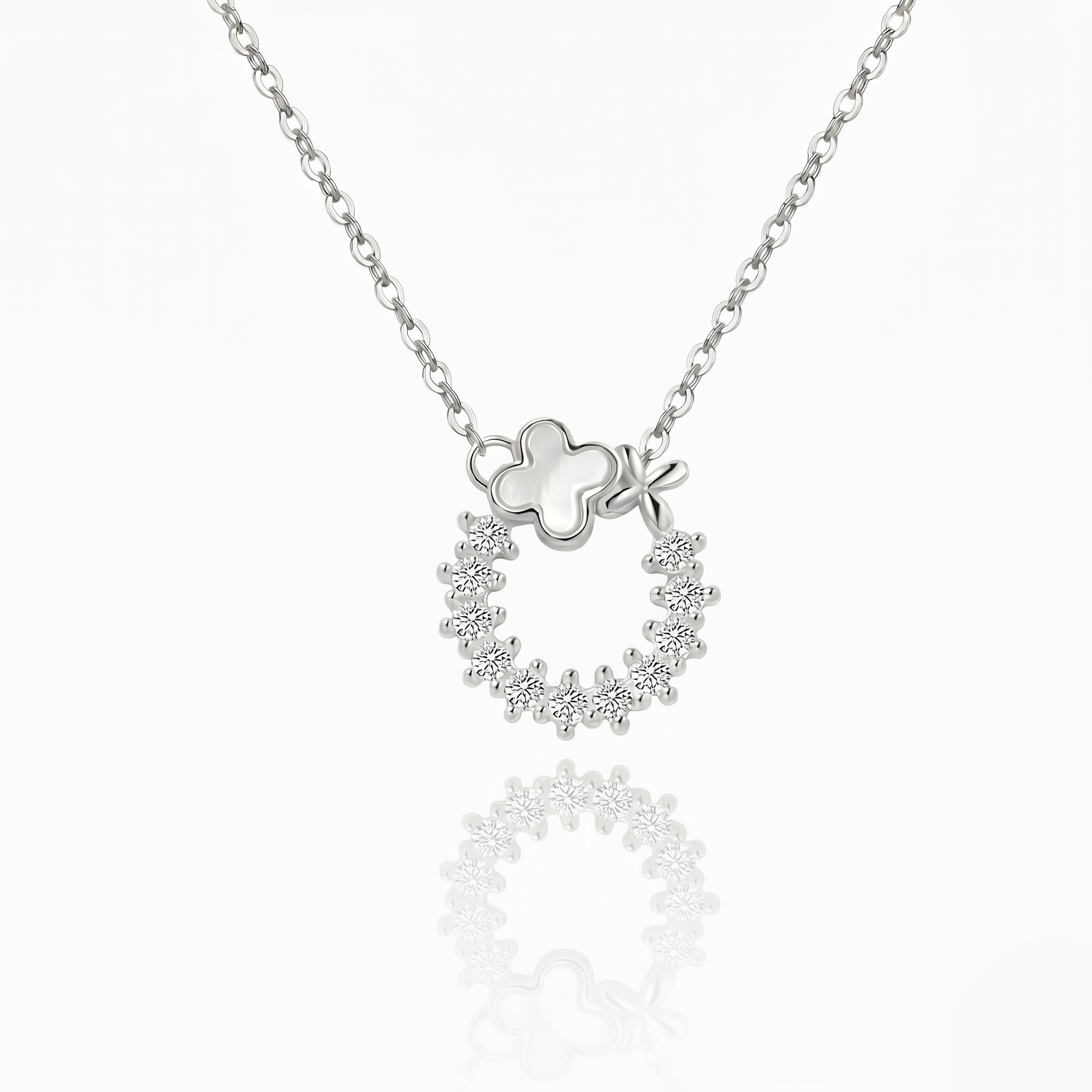 (Silver — Rhodium Plated)