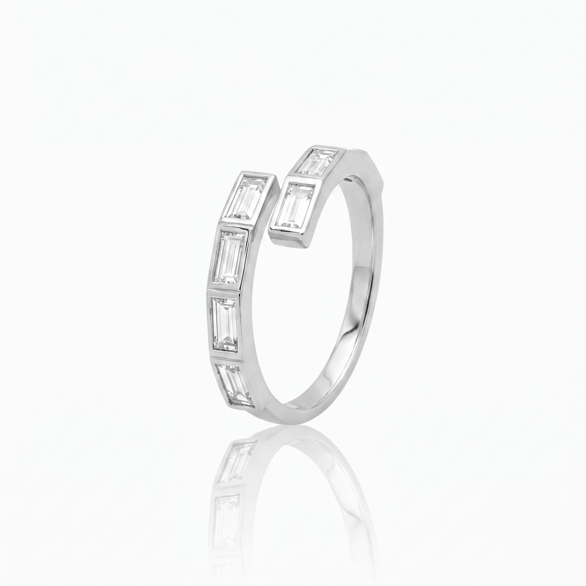 (Silver — Rhodium Plated)