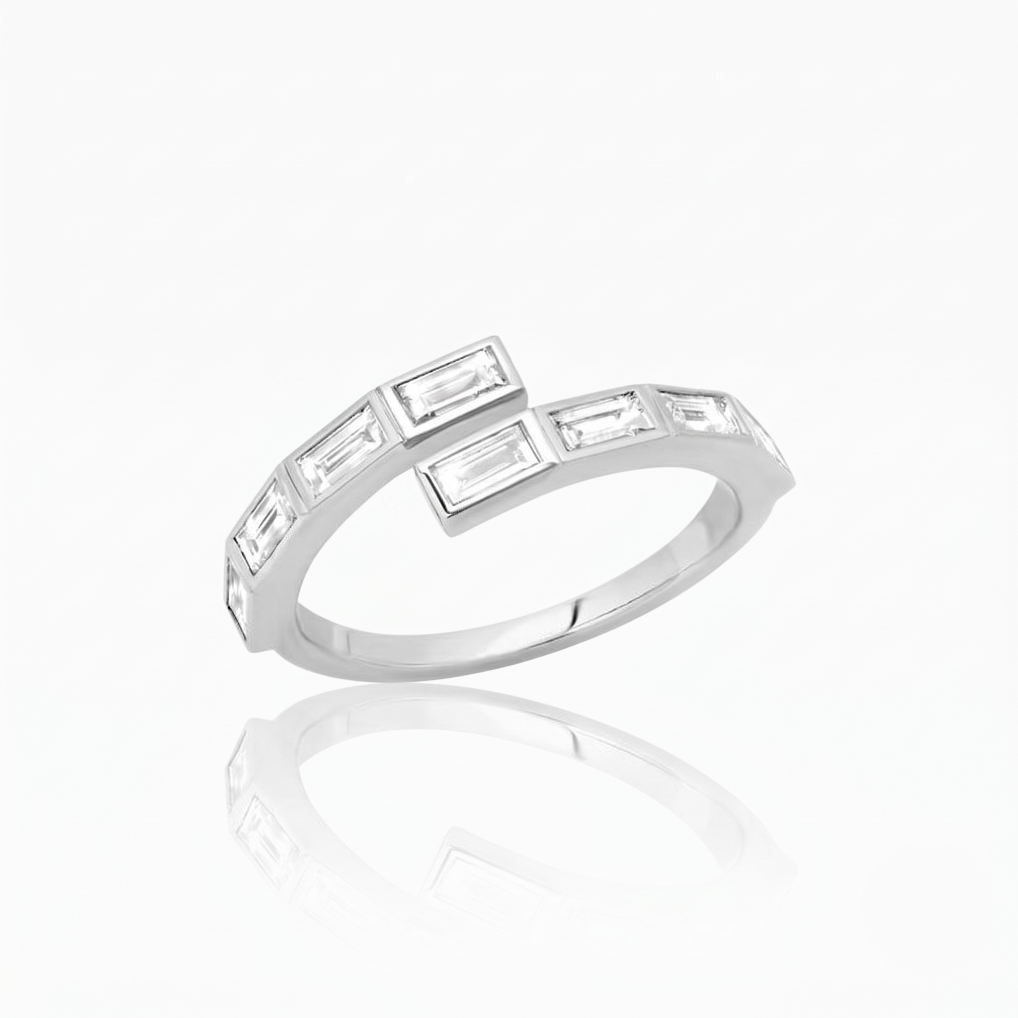 (Silver — Rhodium Plated)