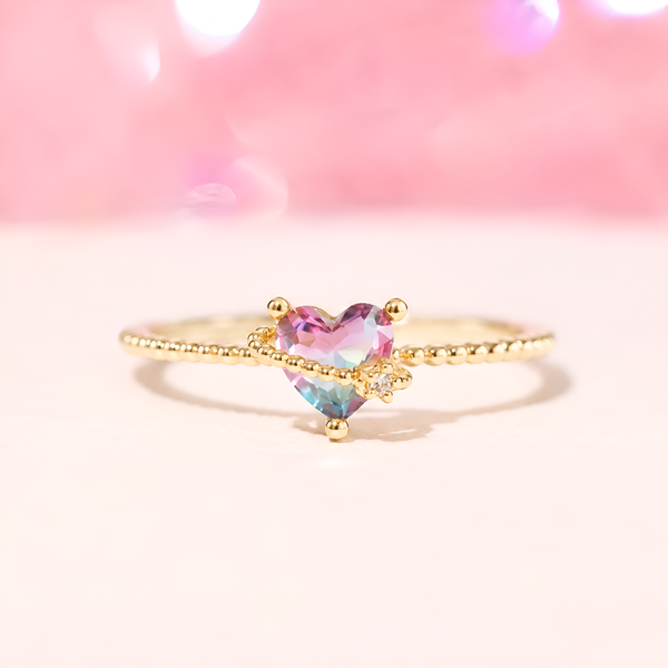 Heart Galaxy Ring