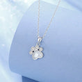 Load image into Gallery viewer, Fashion Jewelry 925 Sterling Silver Elegant Cat'S Paw Pendant Necklace for Women Factory Wholesale 925 Silver Jewelry
