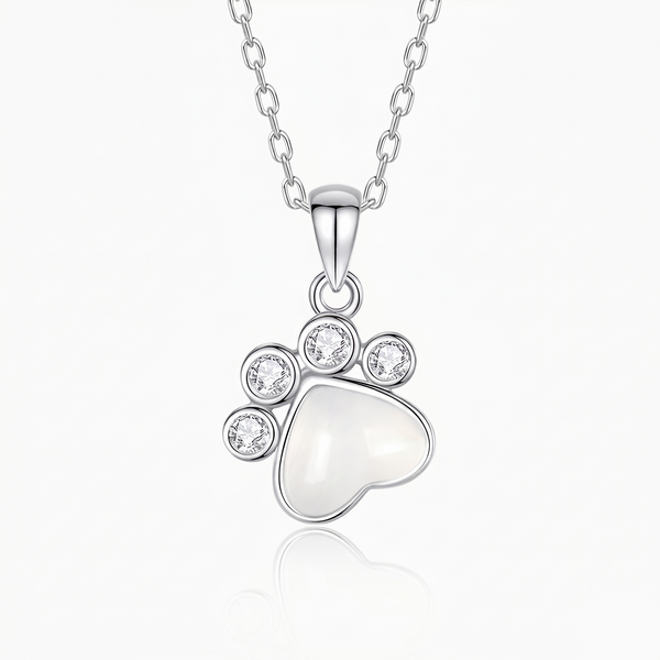 Love Paw Pendant Necklace