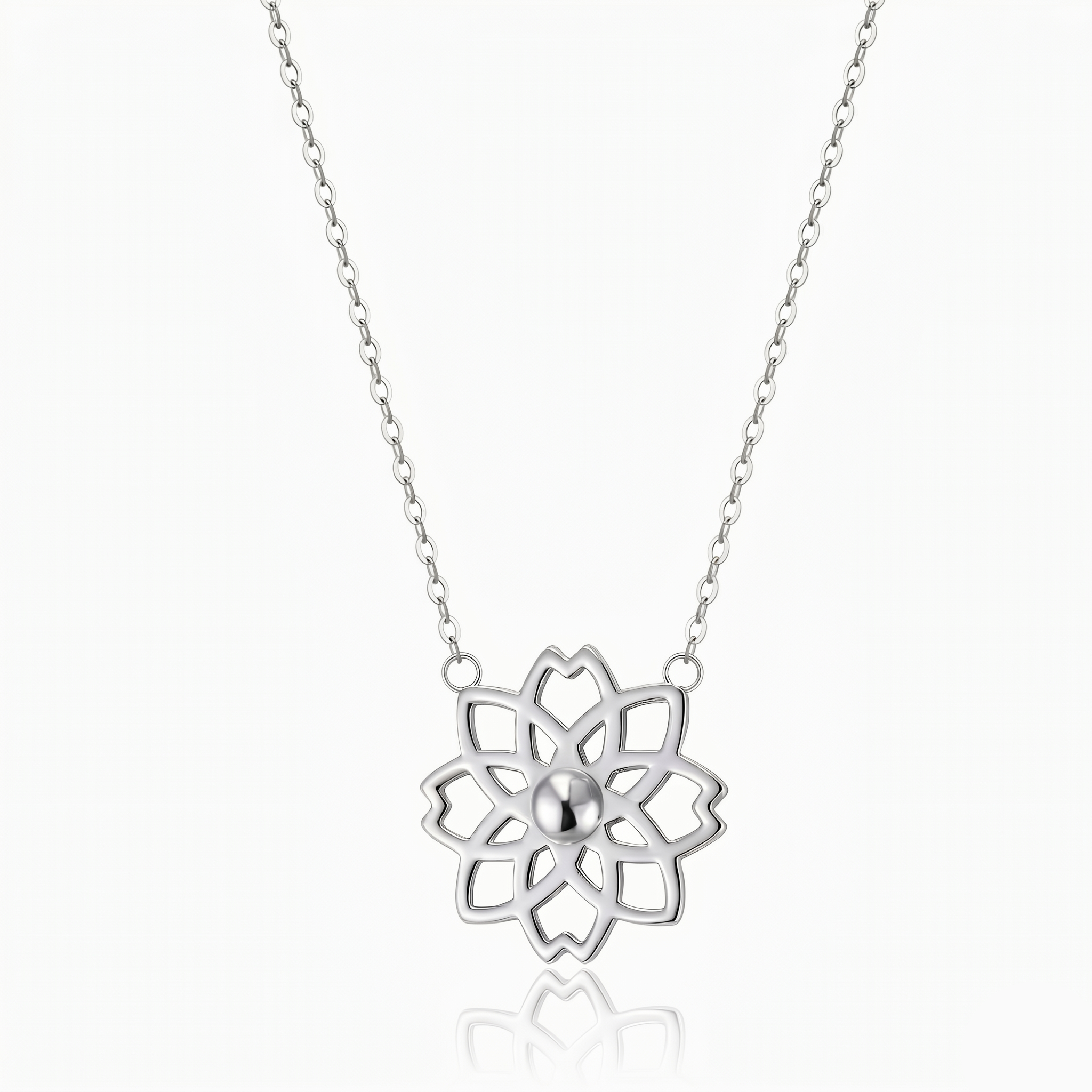 (Silver — Rhodium Plated)