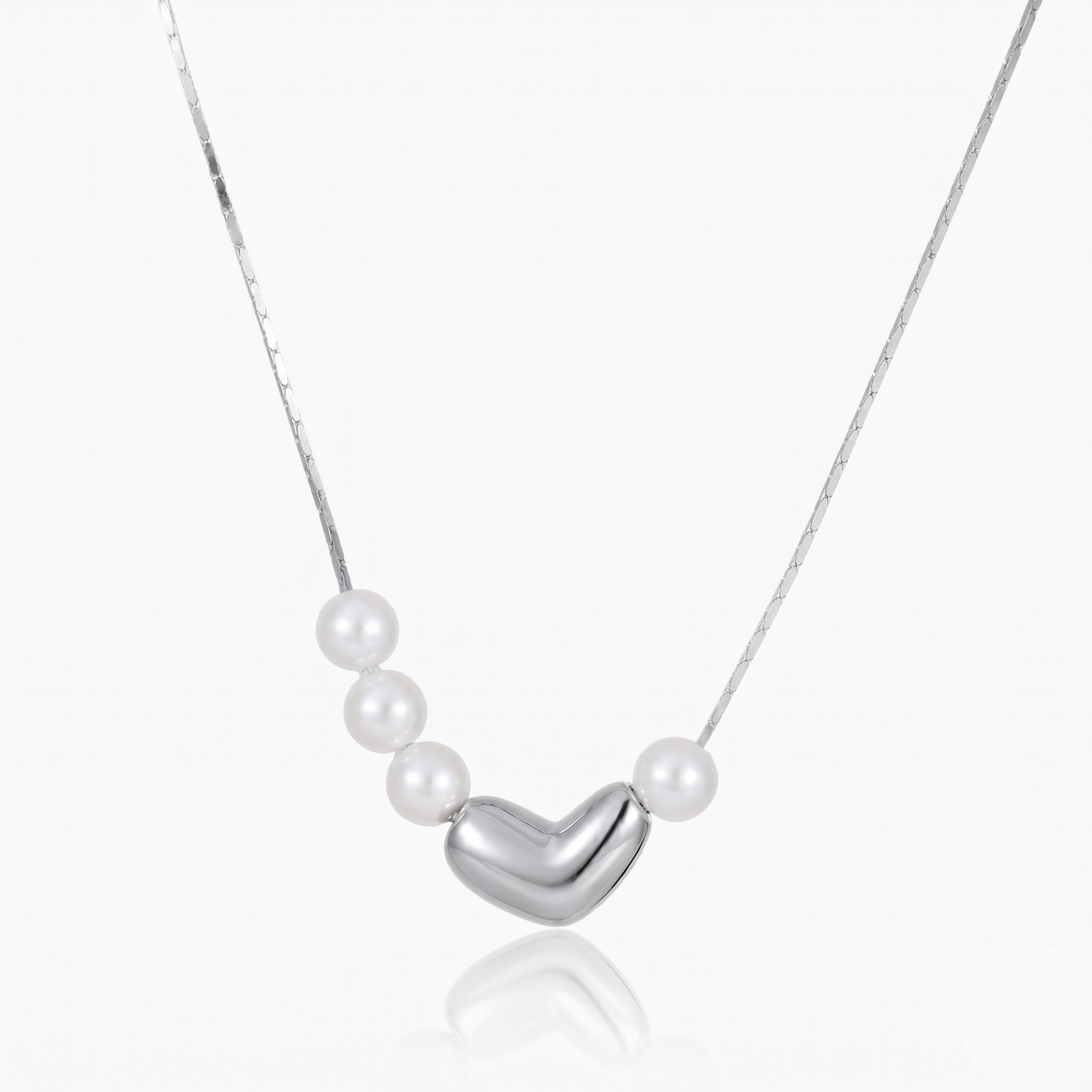 (Silver — Rhodium Plated)