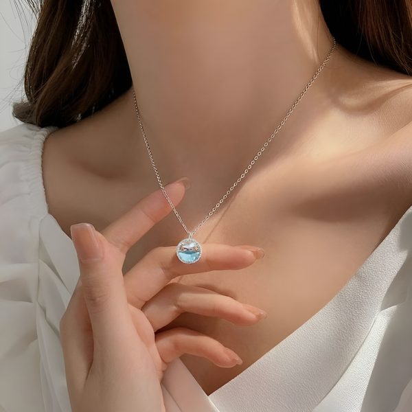 Mermaid World Pendant Necklace