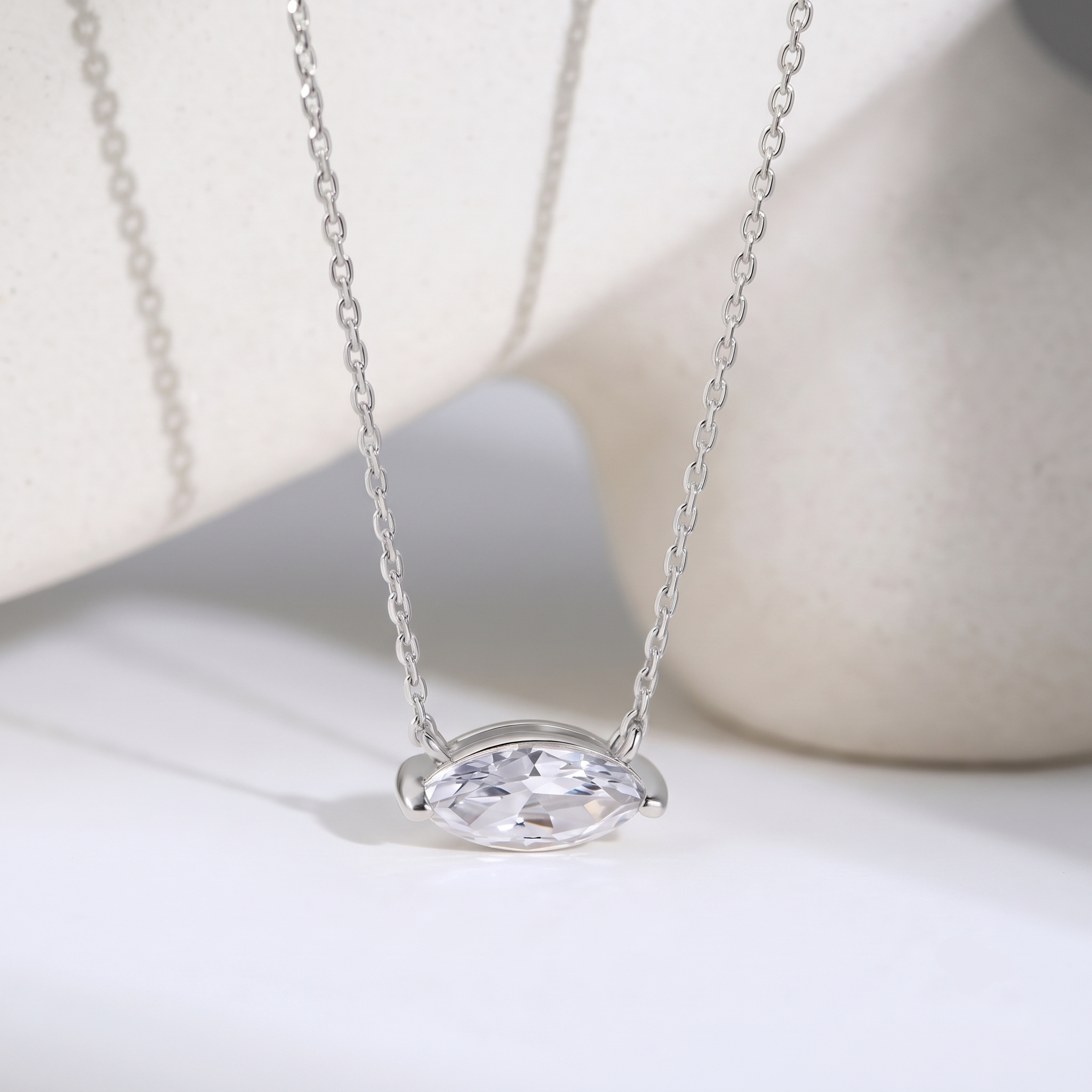 (Silver — Rhodium Plated)