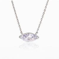 Silver — Rhodium Plated