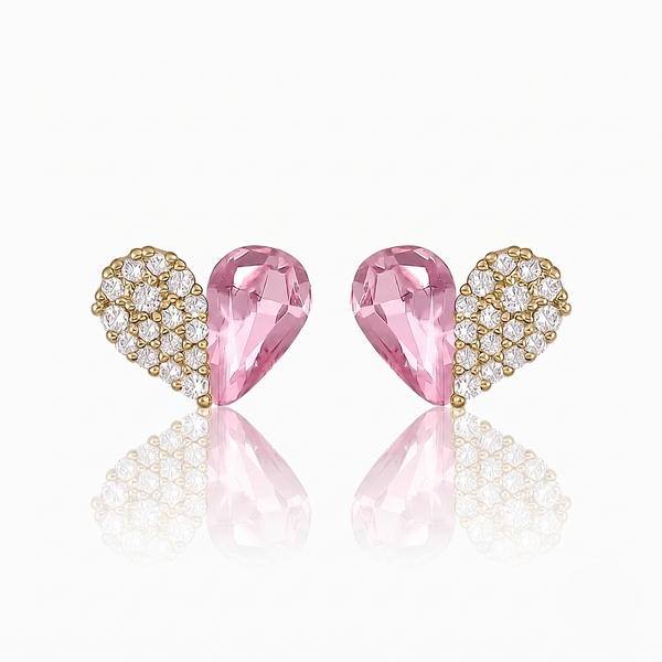 Petal Hearts Stud Earrings