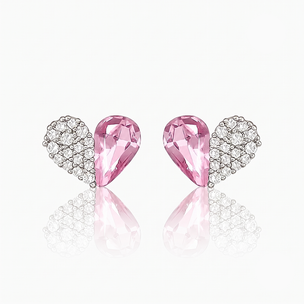 Petal Hearts Stud Earrings