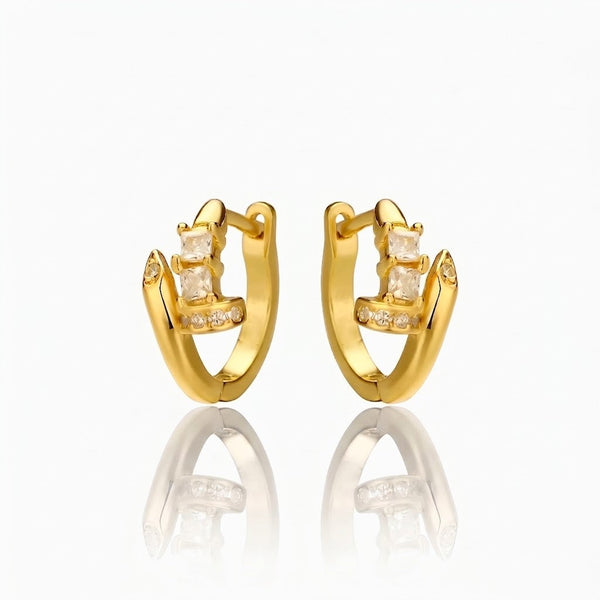 Rivet Huggie Earring