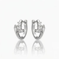 Silver — Rhodium Plated