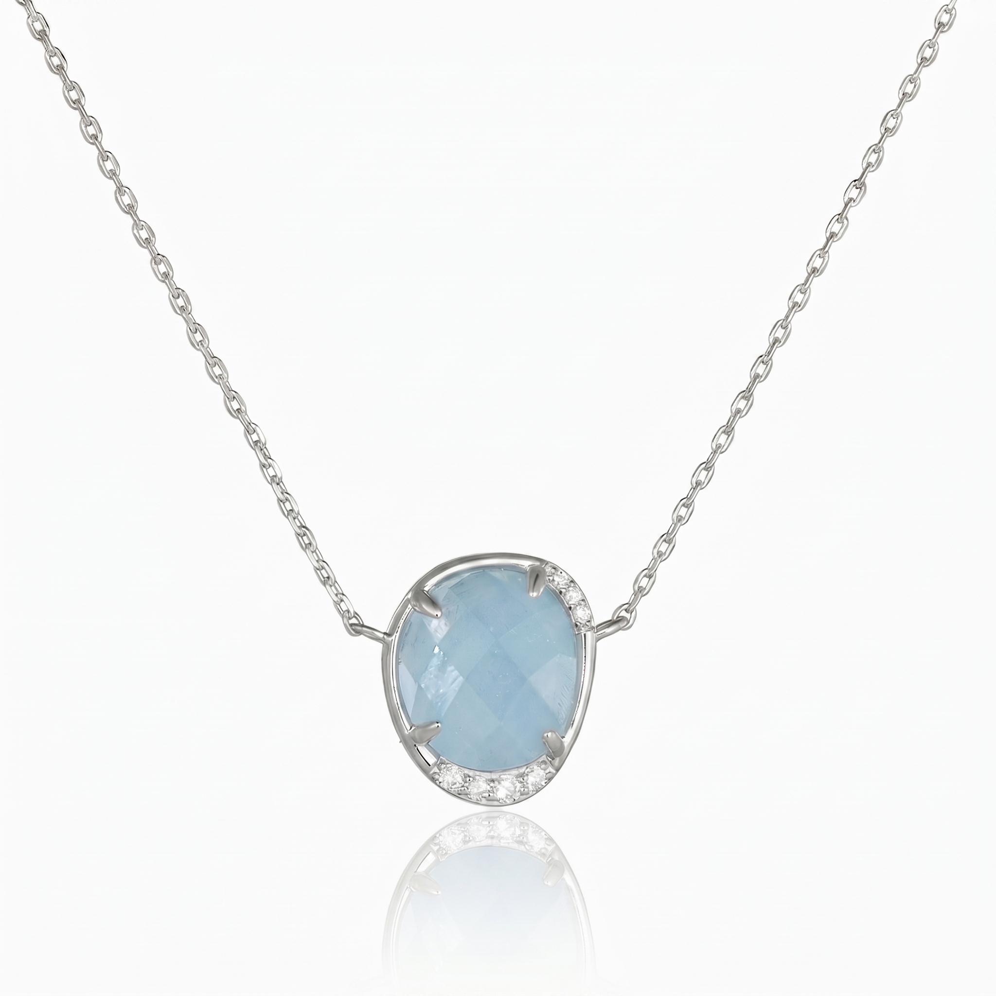 (Silver — Rhodium Plated)