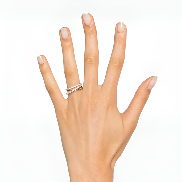 Silk & Stone Trio Ring