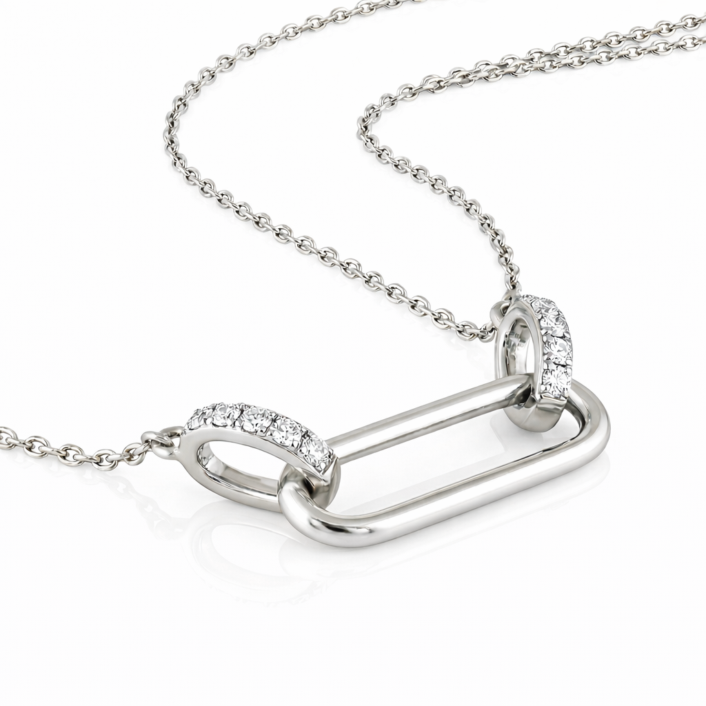 (Silver — Rhodium Plated)