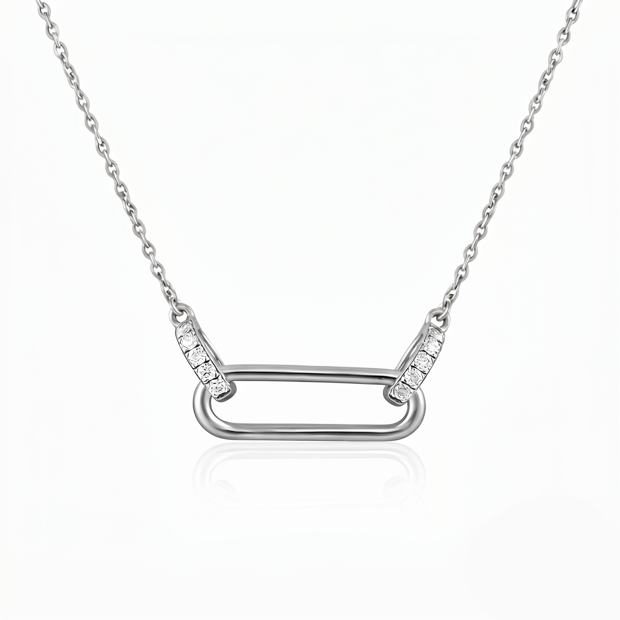 (Silver — Rhodium Plated)