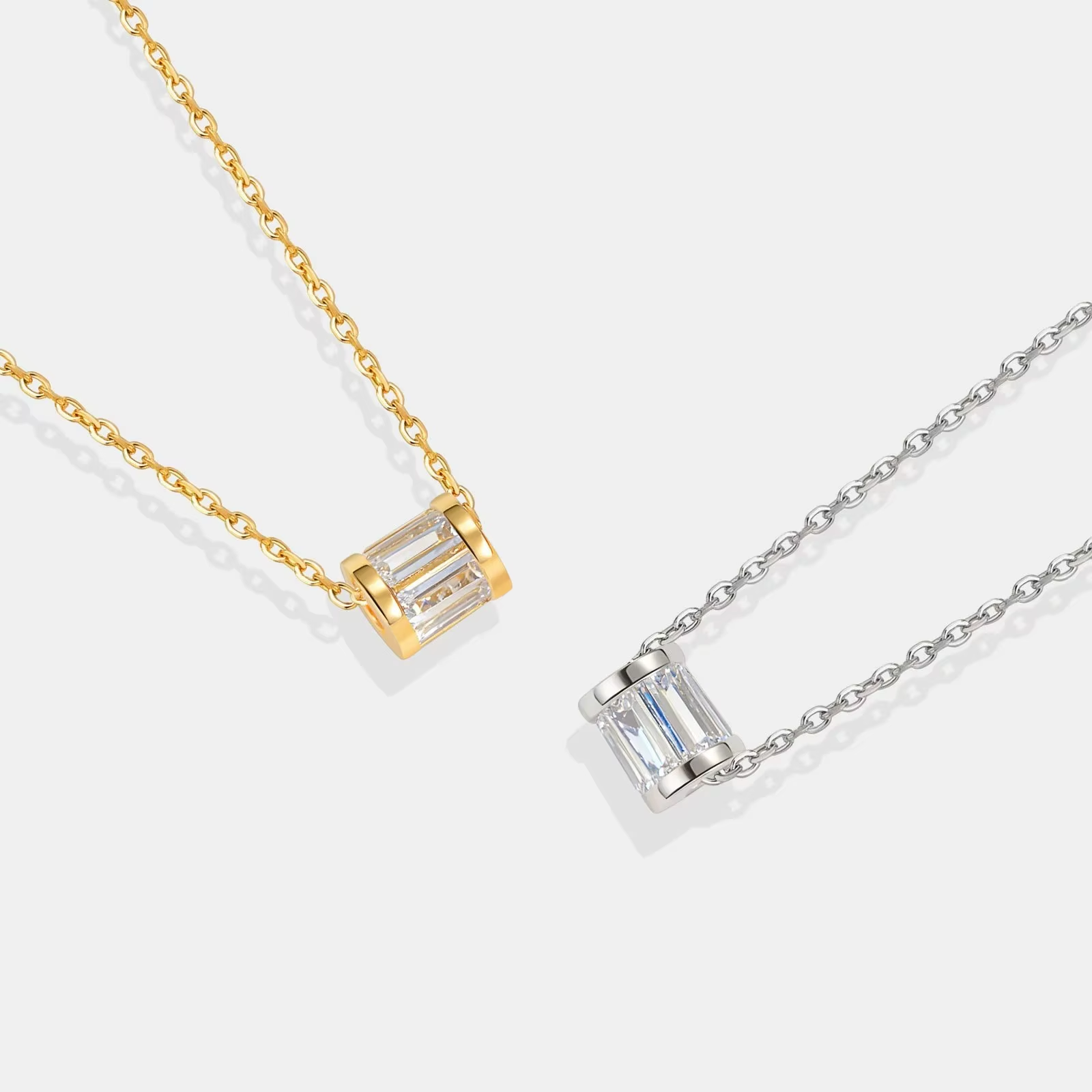 (Silver — Rhodium Plated)